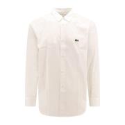 Witte Overhemd met Puntkraag Comme des Garçons , White , Heren