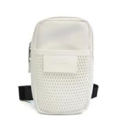 Pre-owned Leather crossbody-bags Maison Margiela Pre-owned , White , D...