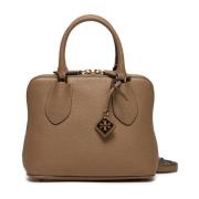 Pebbled Swing Tas Tory Burch , Brown , Dames