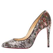 Pre-owned Fabric heels Christian Louboutin Pre-owned , Multicolor , Da...