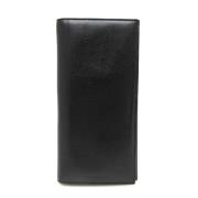 Pre-owned Leather wallets Dior Vintage , Black , Dames