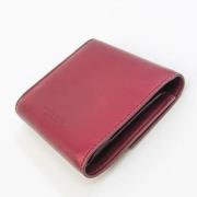 Pre-owned Leather wallets Bottega Veneta Vintage , Red , Dames