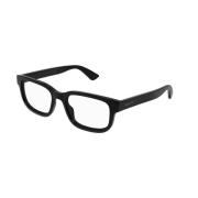 Zwarte Frame Gg1584O 001 Bril Gucci , Black , Unisex