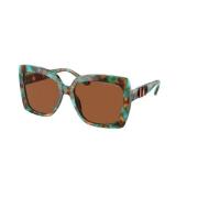 Groen Amber Zonnebril Model Mk2213 Michael Kors , Multicolor , Unisex