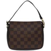 Pre-owned Canvas clutches Louis Vuitton Vintage , Brown , Dames