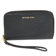 Pre-owned Leather wallets Michael Kors Pre-owned , Black , Dames