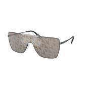 Spiegel Grijs Zonnebril Michael Kors , Gray , Unisex