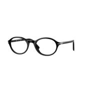 Stijlvolle Zwarte Zonnebril Persol , Black , Unisex