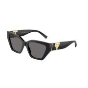 Gepolariseerde Donkergrijze Zonnebril Tiffany , Black , Dames