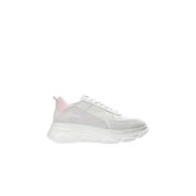 Leren Mix Sneakers Off White/Rose Copenhagen Shoes , White , Dames