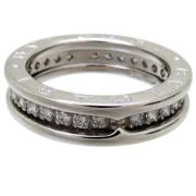 Pre-owned White Gold rings Bvlgari Vintage , Gray , Dames