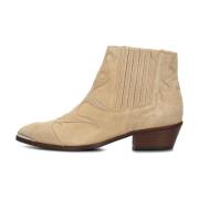 Sonia Sue Western Enkellaarsjes Toral , Beige , Dames