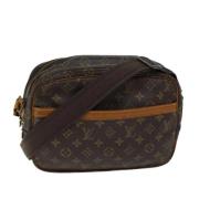 Pre-owned Canvas shoulder-bags Louis Vuitton Vintage , Brown , Dames