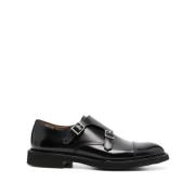 Klassieke Loafer Schoenen in Zwart Doucal's , Black , Heren