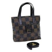 Pre-owned Canvas totes Fendi Vintage , Brown , Dames