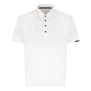 Witte Polo Shirt Korte Mouw RRD , White , Heren