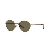 Semishiny Brass/Brown Zonnebril PH 3144 Ralph Lauren , Brown , Heren