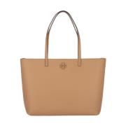 Bruine Tote Tas met Borsa Stijl Tory Burch , Brown , Dames