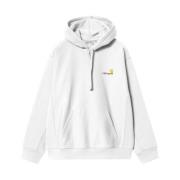 Essentiële Hoodie Stijl Carhartt Wip , White , Heren