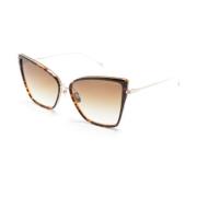 21013 B Sunglasses Dita , Brown , Dames