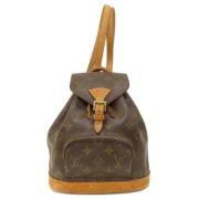 Pre-owned Canvas backpacks Louis Vuitton Vintage , Brown , Dames