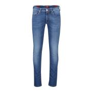 Blauwe Slim Fit Zomer Jeans Tramarossa , Blue , Heren