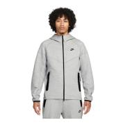 Tech Full Zip Hoodie Nike , Gray , Heren