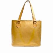 Pre-owned Leather louis-vuitton-bags Louis Vuitton Vintage , Beige , D...