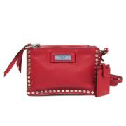 Pre-owned Leather prada-bags Prada Vintage , Red , Dames