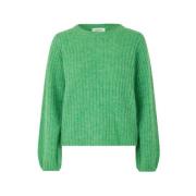 Groene Gebreide Trui Goldie Modström , Green , Dames