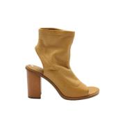 Pre-owned Leather boots Chloé Pre-owned , Brown , Dames