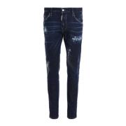 Slim-Fit Skater Jeans Dsquared2 , Blue , Heren