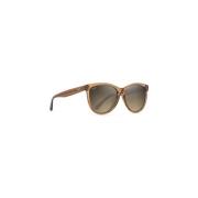 Transparante Frame Zonnebril Glory Hs833-12F Maui Jim , Brown , Unisex