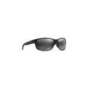 Channel 840-11D Grijze Zonnebril Maui Jim , Black , Unisex