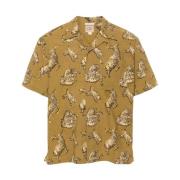 Wildlife Print Camp Collar Shirt Filson , Multicolor , Heren