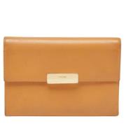 Pre-owned Leather wallets Prada Vintage , Beige , Dames