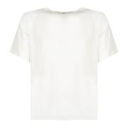 Oversize Ronde Hals T-shirt Xagon Man , White , Heren