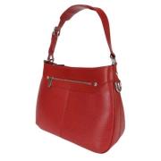 Pre-owned Leather shoppers Louis Vuitton Vintage , Red , Dames