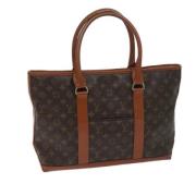 Pre-owned Canvas louis-vuitton-bags Louis Vuitton Vintage , Brown , Da...