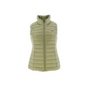 Puffer Vest - Just over the top Jott , Green , Dames