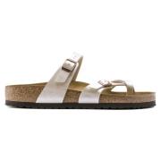 Mayari Slippers Birkenstock , White , Dames