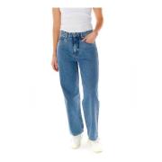 Baggy Fit Jeans Armedangels , Blue , Dames