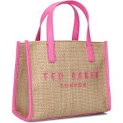 Beige Schoudertas met Roze Details Ted Baker , Pink , Dames