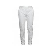 Witte katoenen broek met zakken Dolce & Gabbana , White , Dames