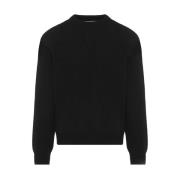 Zwarte Jumper Sweater Jil Sander , Black , Heren