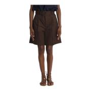 Bruine Bermuda Shorts Soeur , Brown , Dames