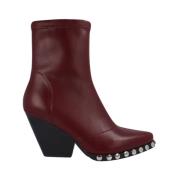 Studded Cowboy Bootie Noa Harmon , Red , Dames