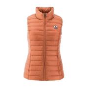 Puffer Vest - Just over the top Jott , Brown , Dames