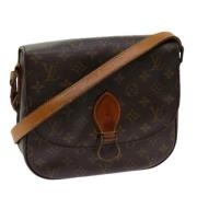 Pre-owned Canvas louis-vuitton-bags Louis Vuitton Vintage , Brown , Da...