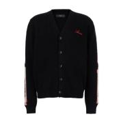 Zwarte Bones Cardigan Trui Amiri , Black , Heren